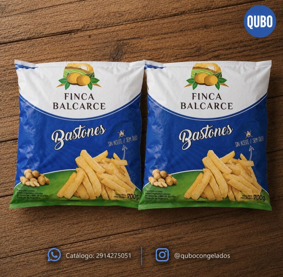 Combo 2 Papas Bastones 700gr