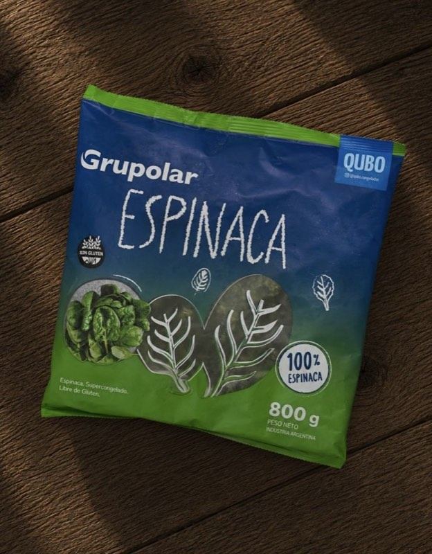 Espinaca Grupolar 800gr